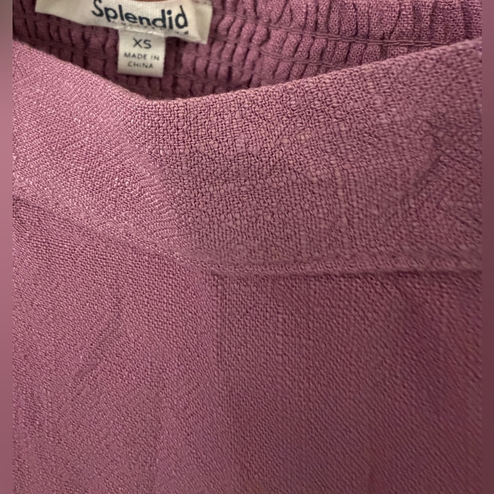Splendid Womens Myla Linen Blend
Tiered Midi Dress - Picture 6 of 6